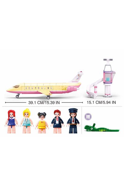 Sluban Girls Dream -Plane (384pcs)