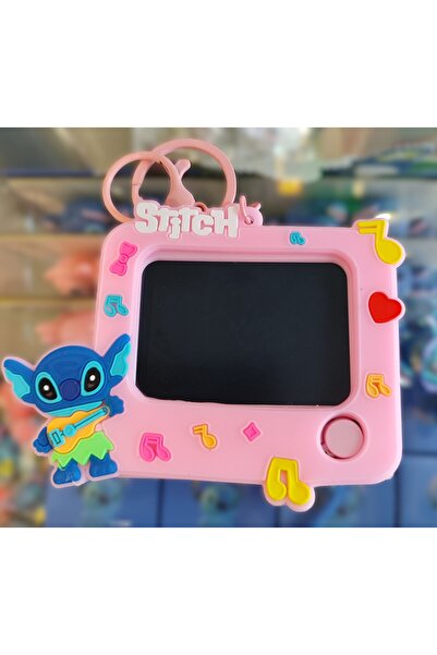 ada çanta kırtasiye Breloc cu figurină Stitch și mini ecran scriibilabil cu p...