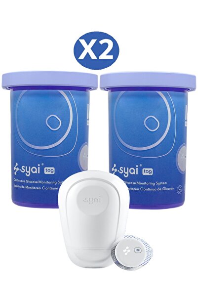 Syai عبوتان مستشعر ساي تاج حساس نظام مراقبة مستمر لمستوى الجلوكوز ذكاء الاصطن...