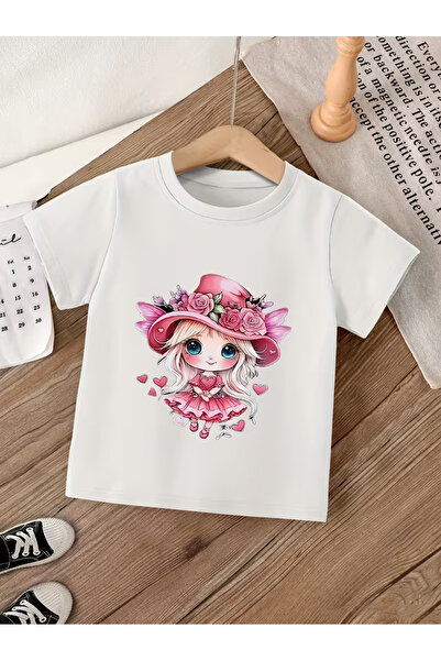 Cevval Short Sleeve Printed Children's T-Shirt