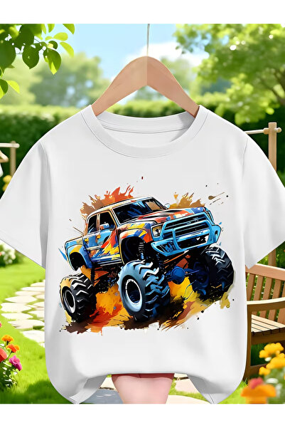 Cevval DEČJA MAJICA SA KRATKIM RUKAVIMA I ŠTAMPOM