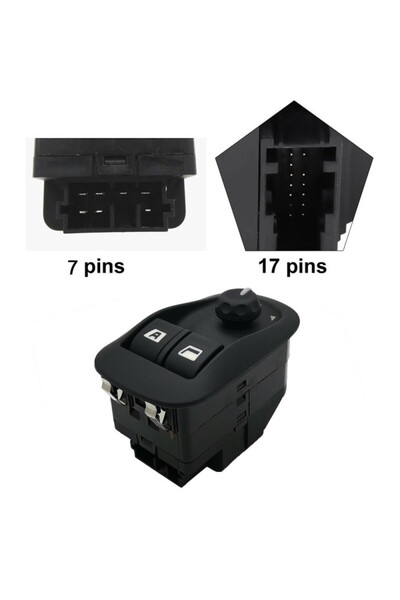 Peugeot 206 2002-2016 Electric Window Buttons