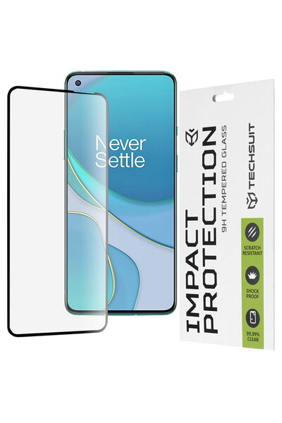 Techsuit Sticlă pentru OnePlus 8T - 111D Acoperire completă / Sticlă complet ...