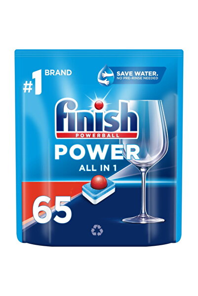 Finish Dishwasher Detergent, 65 pcs.