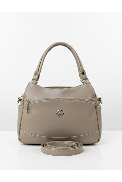 Çanta Trend 5-Compartment Soft Faux Leather Women's Multi-Compartment Hand Sh...