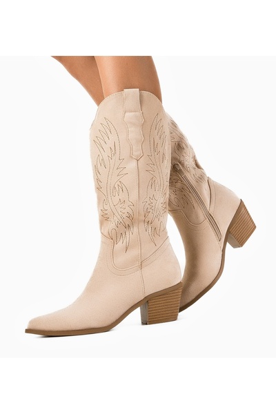 BENOTTİ Lady's Boots Chikelu Beige Size: 41