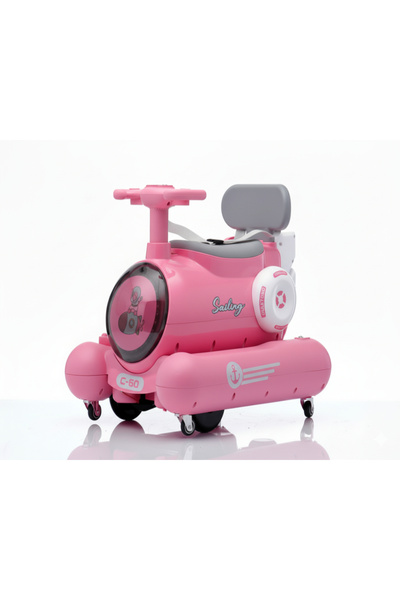 Leno Kids Electric Car with Submarine Design, 6V, Dual Motors, Remote Control...