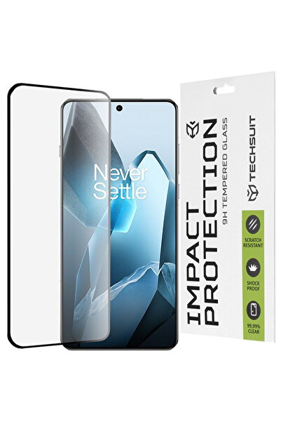 Techsuit Protector de ecran pentru OnePlus 13 - 111D Full Cover / Sticlă comp...
