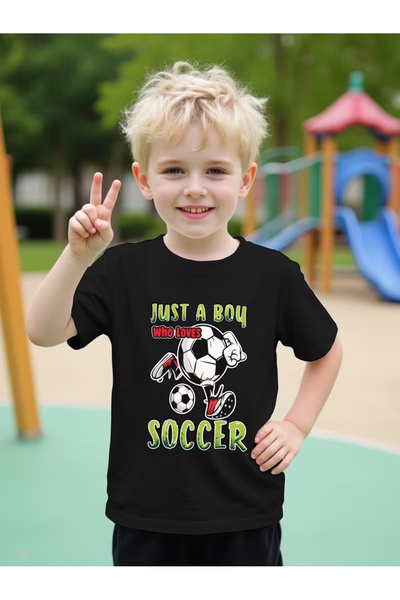 Cevval Short Sleeve Printed Children's T-Shirt