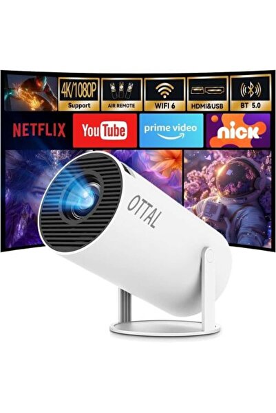 OTTAL Smart Portable Projector HY 300 Pro