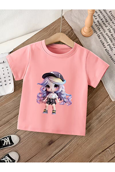 Cevval Short Sleeve Printed Children's T-Shirt