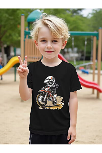 Cevval TRICOU PENTRU COPII CU MÂNECĂ SCURTĂ CU IMPRIMEU