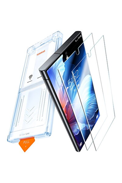 TORRAS Protector de ecran pentru Samsung Galaxy S25 - GlassGo Install Master ...