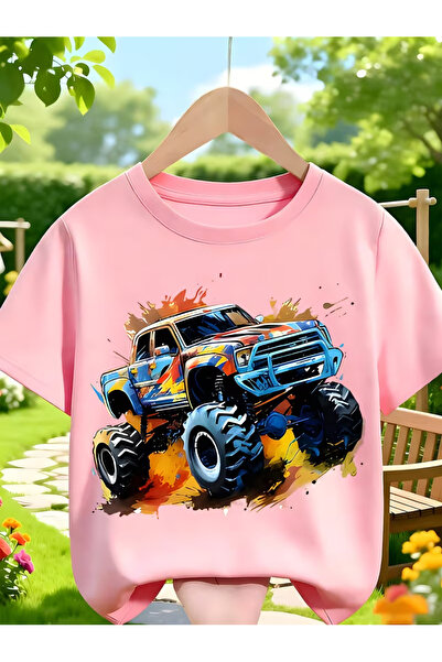 Cevval Short Sleeve Printed Children's T-Shirt