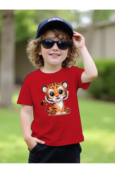 YUNAYT ДЕТСКА ТЕНИСКА С ЩАМП С КЪС РЪКАВ