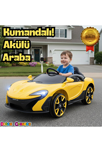 Genel Markalar Quantum GT Sarı Uzaktan Kumandalı 4X2 12 Volt Akülü Araba - RC...