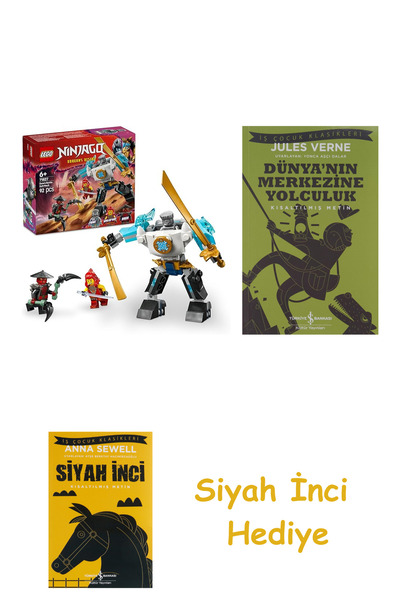 TÜRKİYE İŞ BANKASI KÜLTÜR YAYINLARI NINJAGO Zane’in Savaş Zırhı Mech’i 7182 +...