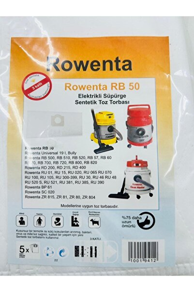 Ürkmez Ticaret Sac de praf sintetic Rb 50 5 bucăți