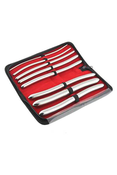 GENRAL طقم موسعات شرجيه 8 قطع HEGAR UTERINE DILATOR SET OF 8