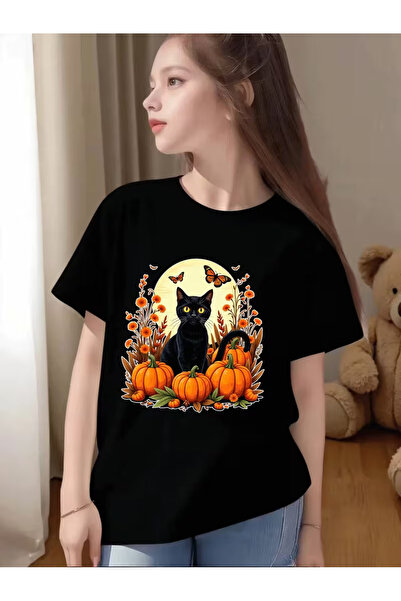 Cevval Short Sleeve Printed Children's T-Shirt