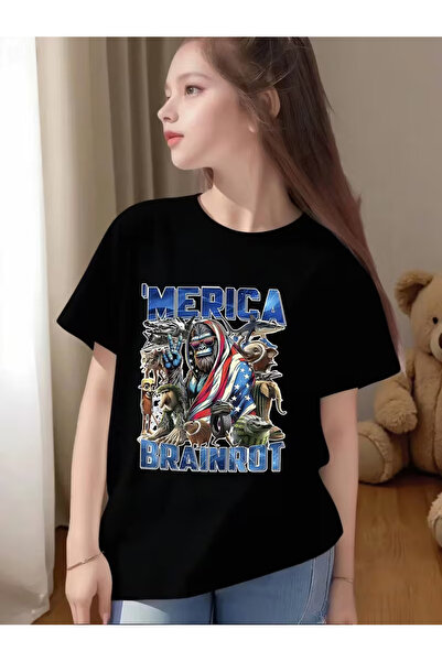 Cevval Short Sleeve Printed Children's T-Shirt