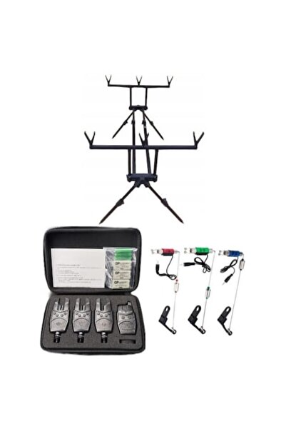 wind blade Rod Pod Set (Duo Pod) 3 Stations + Wireless Station Set with 3 Sen...
