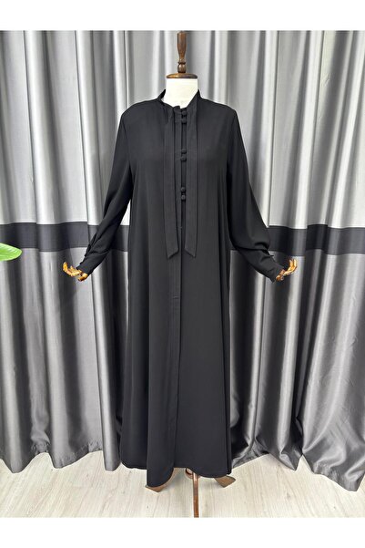 moda acar New Season Sleeve Detail Buttoned Ferace