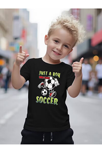 Cevval Short Sleeve Printed Children's T-Shirt