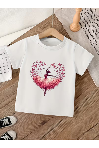 Cevval Short Sleeve Printed Children's T-Shirt