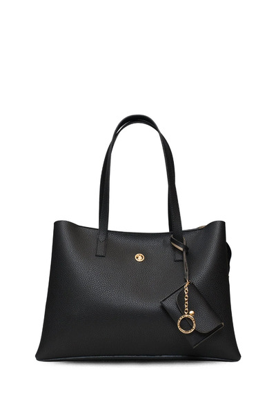 U.S. Polo Assn. Women's Shoulder Bag Black Us25536 – Casual Stylish Design, L...