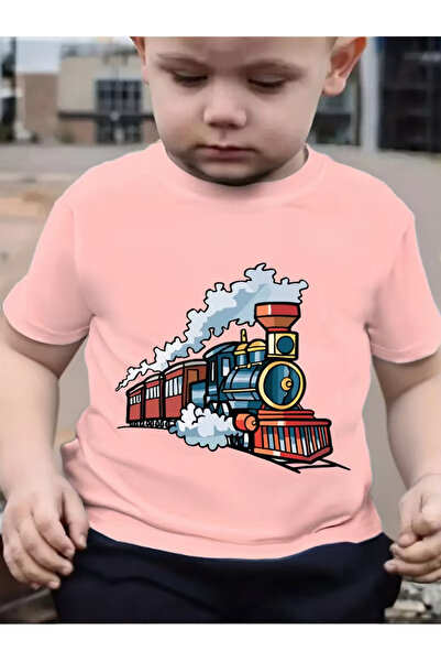 Cevval Short Sleeve Printed Children's T-Shirt