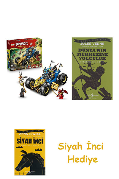 TÜRKİYE İŞ BANKASI KÜLTÜR YAYINLARI NINJAGO Jay'in Dönüşen Arabası 71856-8 + ...
