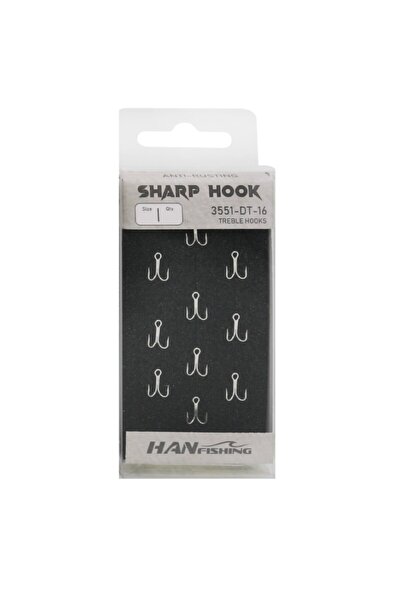 Hanfish Sharp Hook 3551 DT Üçlü İğne