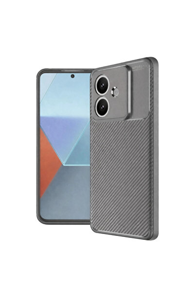 eco port Oppo A3 Case Auto Focus Carbon Cover - Gray