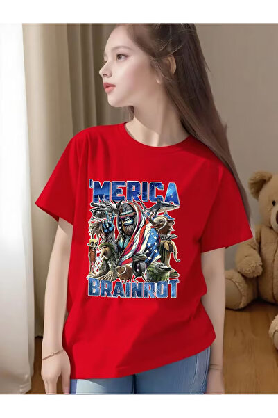 Cevval Short Sleeve Printed Children's T-Shirt