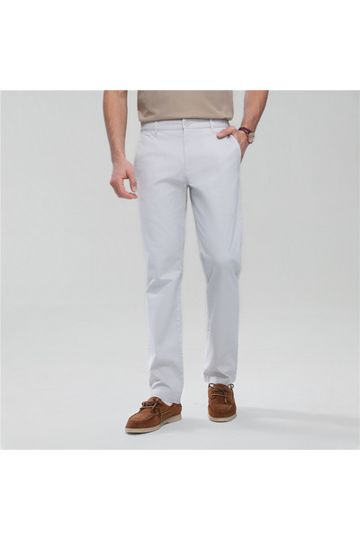 Giordano Men’s Slim Taper Stretch Cotton Khaki Pants