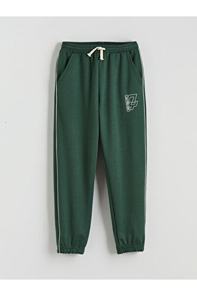 LC Waikiki Rmz Gi̇yi̇m Farkiyla Boys' Jogger Sweatpants with Waist Drawstring