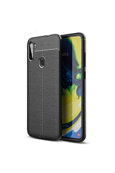 eco port Samsung Galaxy A11 Case Auto Focus Cover - Black