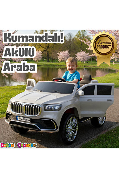 Doğan Oyuncak Dünyası Bold GT Gri Uzaktan Kumandalı 4X2 12 Volt Akülü Araba -...