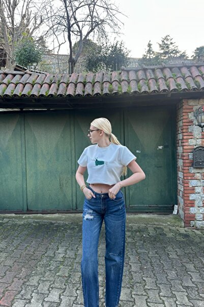 lizge giyim Ripped Baggy Pants