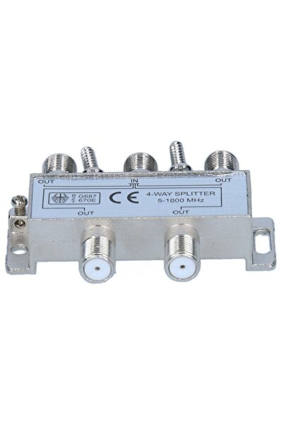 e-SWC Professional e-SWC® TV splitter for coaxial cable, 4 outputs, 5-1000 Mh...