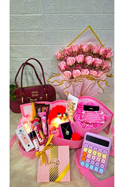 Laydy Collection Çantalı Premium Kız Arkadaş Hediye Kutusu | Özel Seçilmiş Lü...