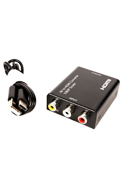 e- SWC Supreme Adaptor profesional e-SWC Supreme®, 3 x RCA AV-mama / HDMI-mam...