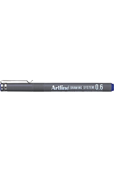 artline Martor pentru desen tehnic ARTLINE, vârf de pâslă 0.6mm - albastru