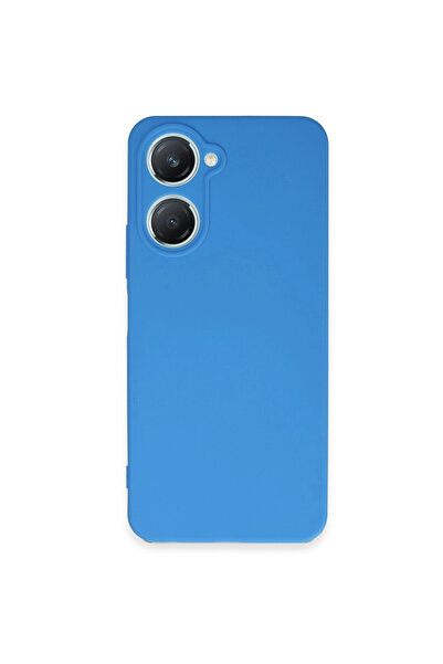 eco port Vivo Y18 Compatible Case First Silicone - Blue