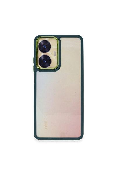eco port Realme c55 case dora cover - khaki green