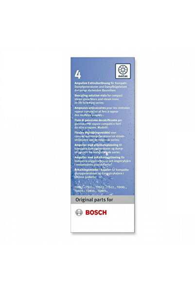 Bosch Soluție de detartrare TDZ 1101 pentru stații de abur
