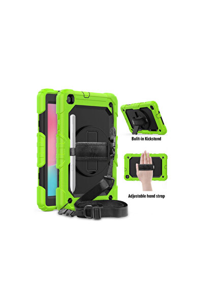 eco port Samsung Galaxy T290 Tab a 8 Compatible Case Pars Tablet Cover - Green