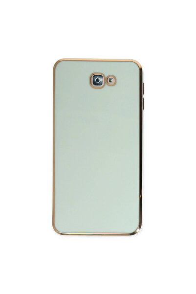 eco port Samsung Galaxy J7 Prime Case Volet Silicone - Light Green