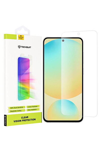 Techsuit Protector de ecran pentru Samsung Galaxy S24 FE - Sticlă Clear Visio...